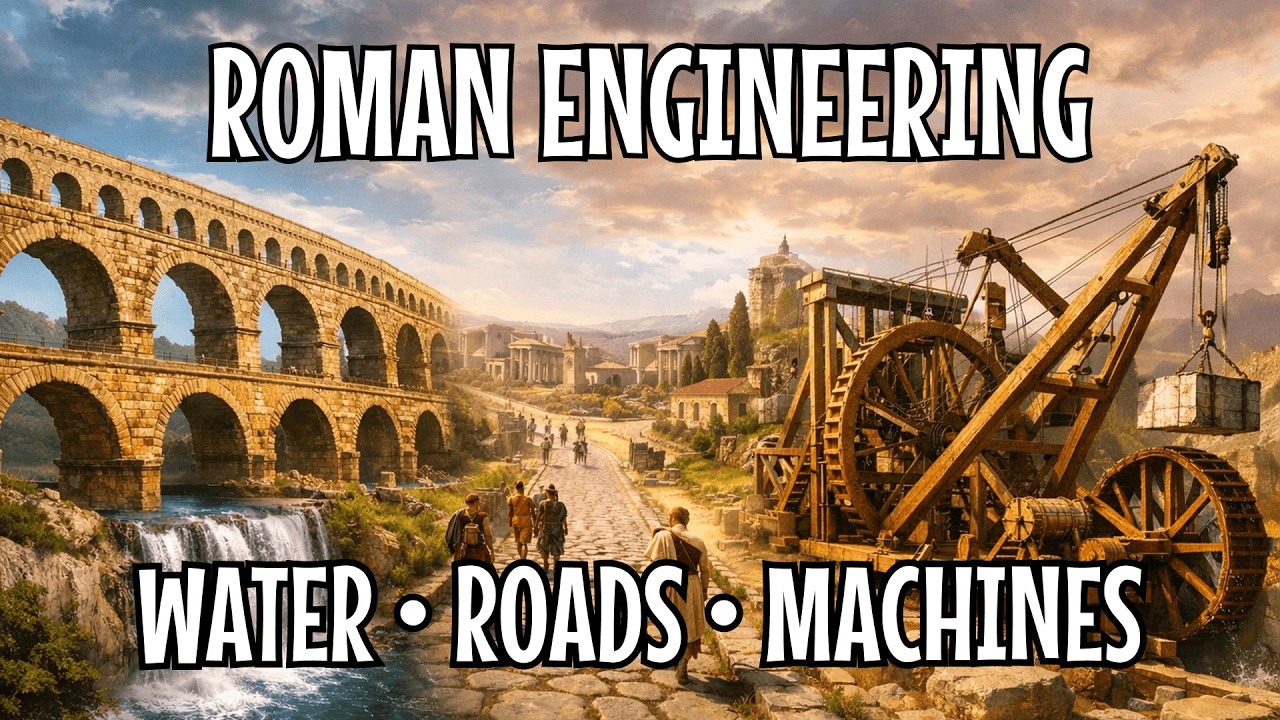 Roman Engineering: Water, Roads & Machines That Built an Empire
