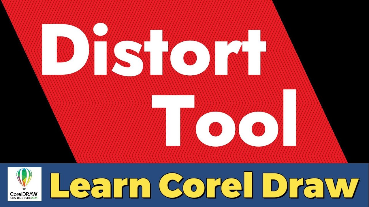 How to Use Distort Tool in CorelDRAW 2024 | Hindi Tutorial