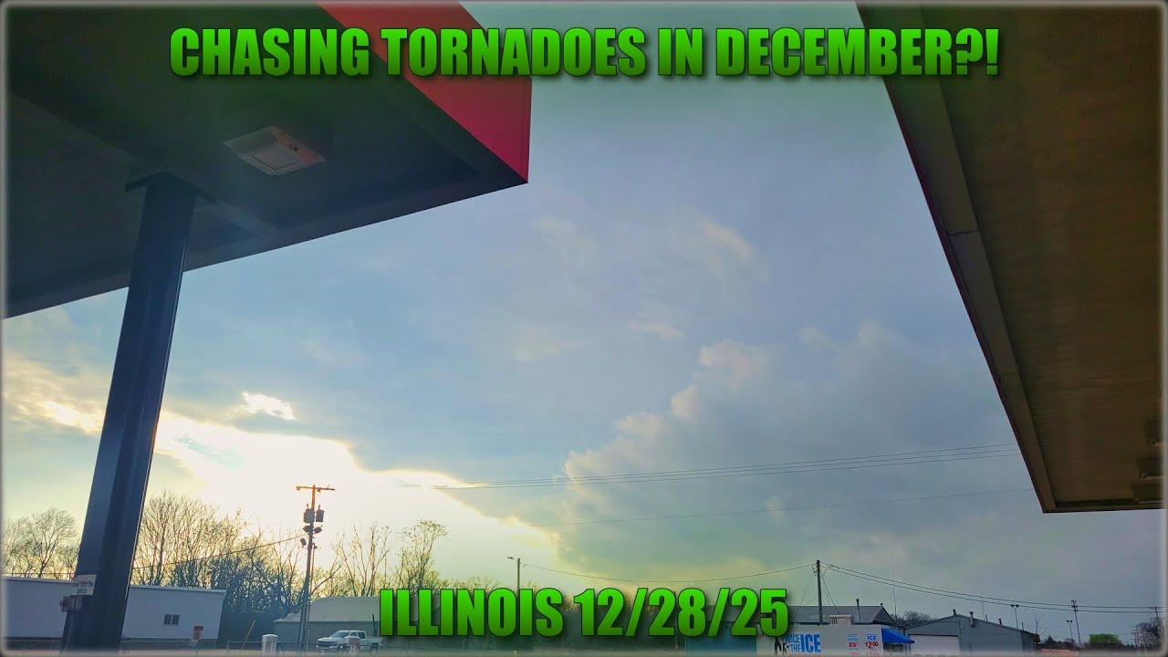 DECEMBER Storm Chasing In Illinois?! | 12/28/2025 Chase