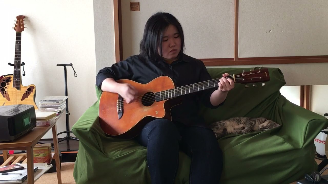 「LITTLE LAMB DRAGONFLY」PAUL McCARTNEY and WINGS guitar cover by momo