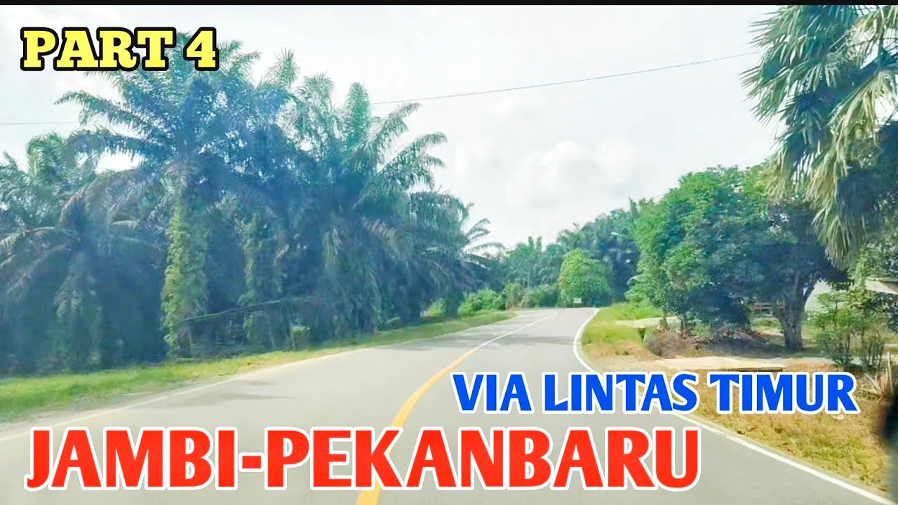 PART 4 JAMBI PEKANBARU VIA LINTAS TIMUR