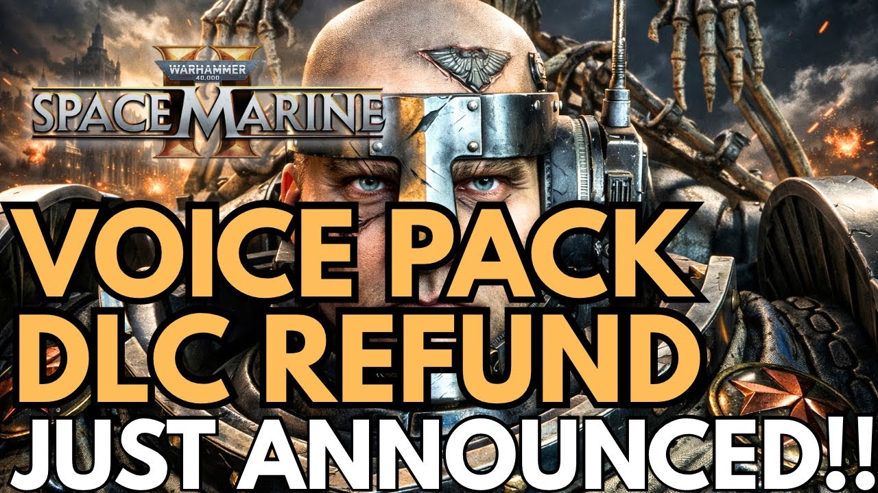 Ух ты! Подтвержден возврат средств за DLC-пакет с озвучкой?! | Space Marine 2