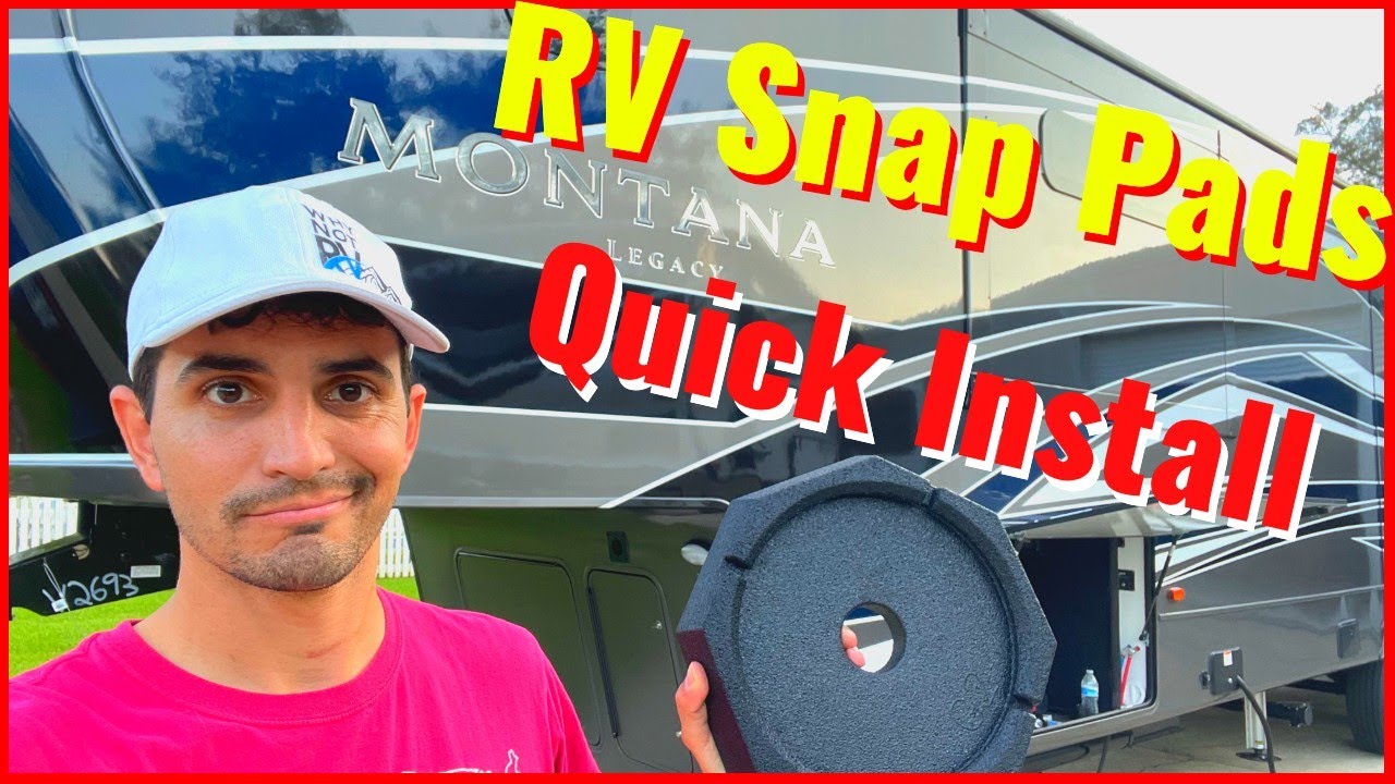 Quick RV Snap Pads Install - Why Not RV: Ep 76