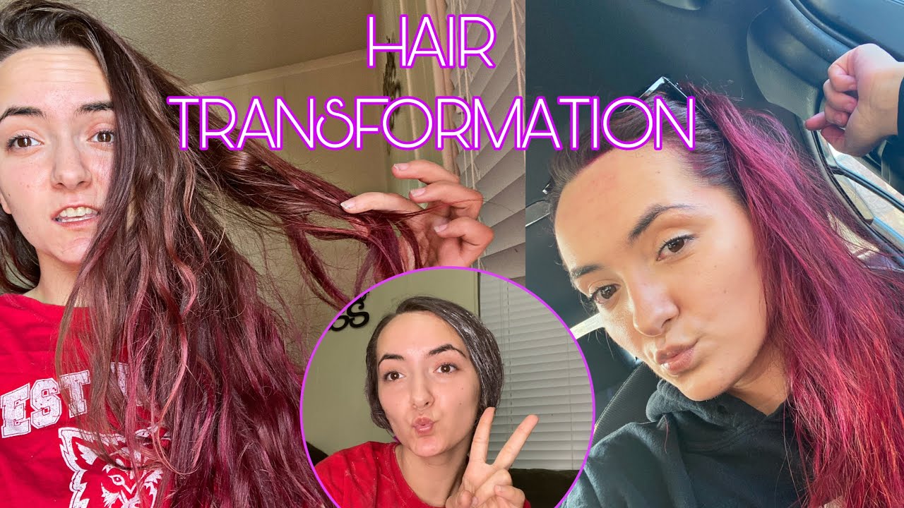 HAIR TRANSFORMATION WITH L'ORÉAL QUICK BLUE BLEACH AND JOICO SEMI PERMANENT COLOR INTENSITY || DIY