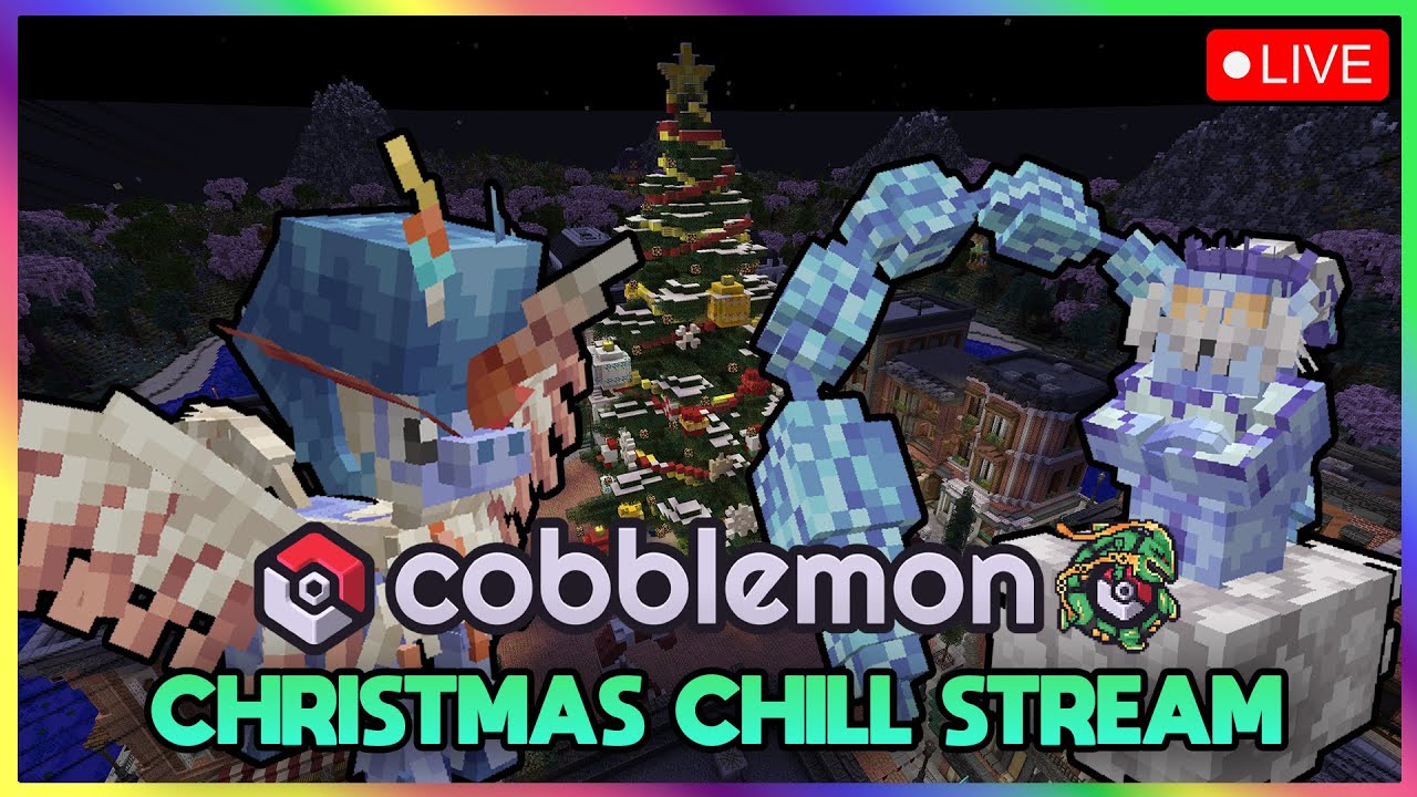 COBBLEMON DELTA CHILL CHRISTMAS STREAM, COME HANG OUT