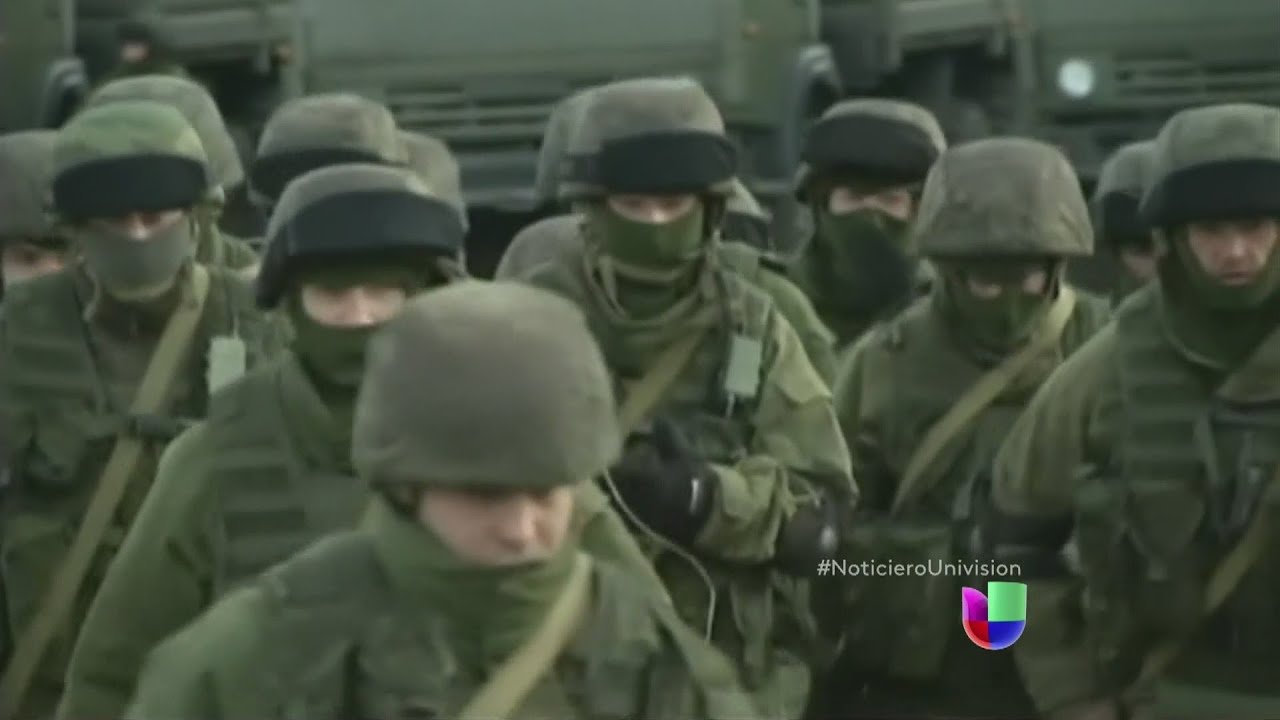 Tensión en Crimea aumenta con la presencia de soldados rusos -- Noticiero Univisión
