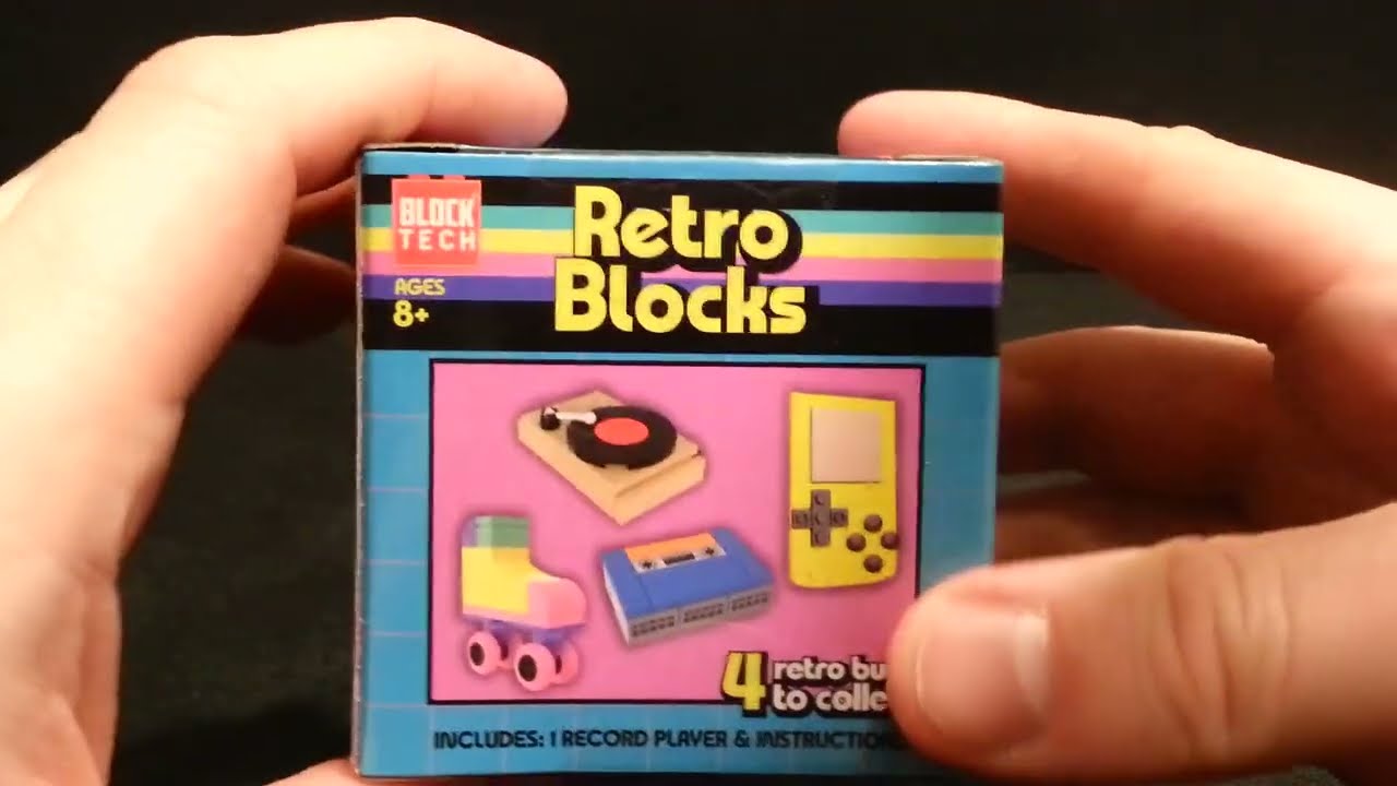 It's cold outside, let's build a Retro Block | ASMR | No Talking