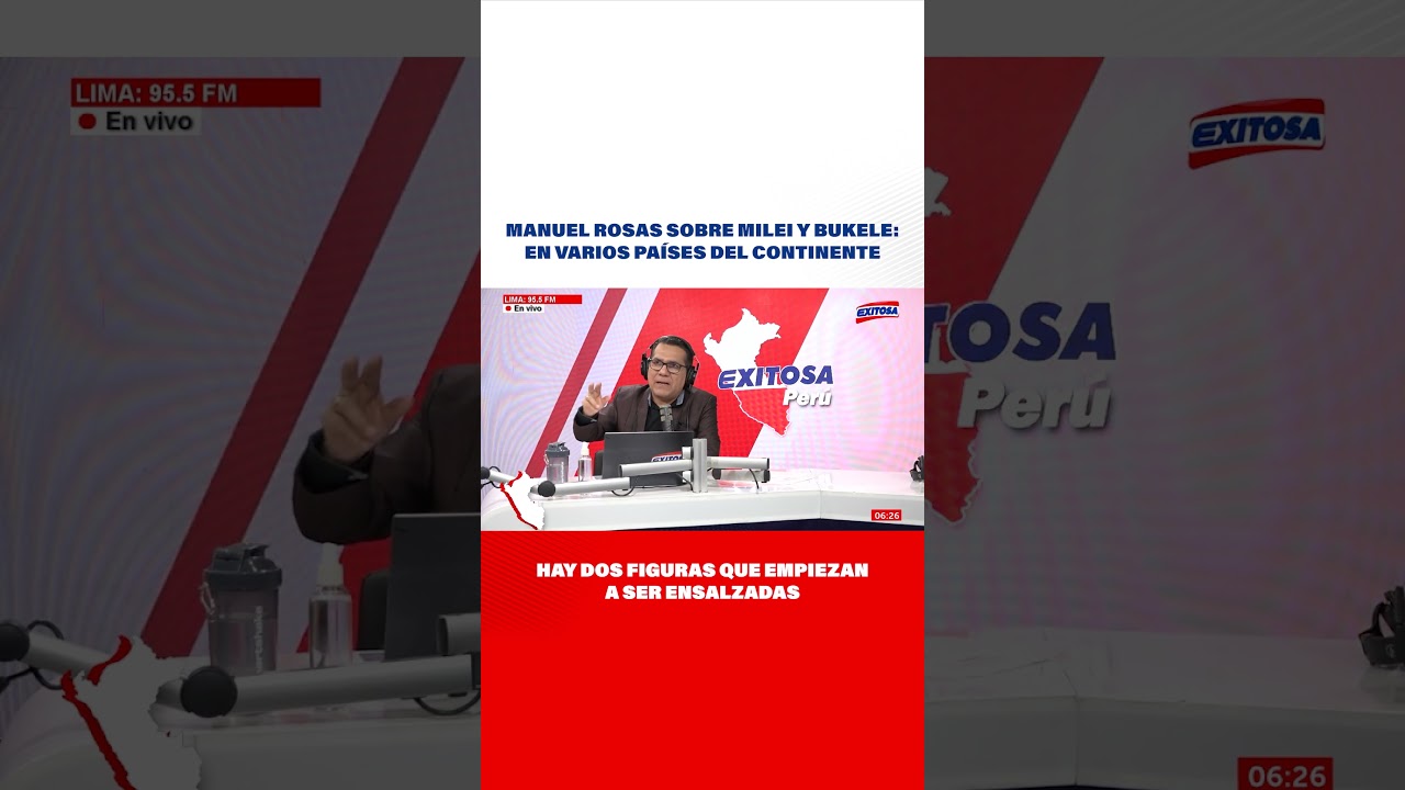🔴🔵Manuel Rosas: En varios pa&iacute;ses del continente hay dos figuras que empiezan a ser ensalzadas