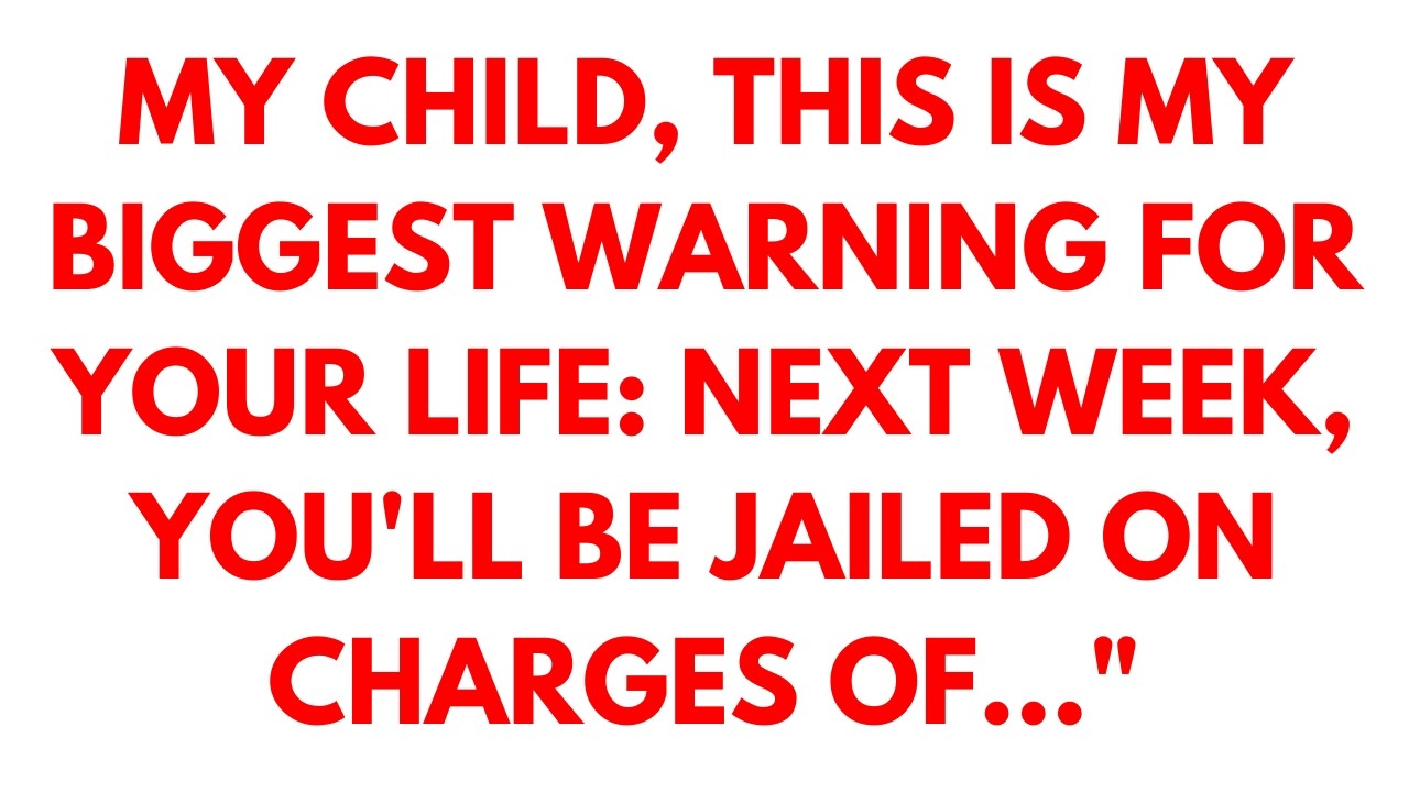 GOD SAYS: THIS IS MY BIGGEST WARNING FOR YOUR LIFE (REVEALED)