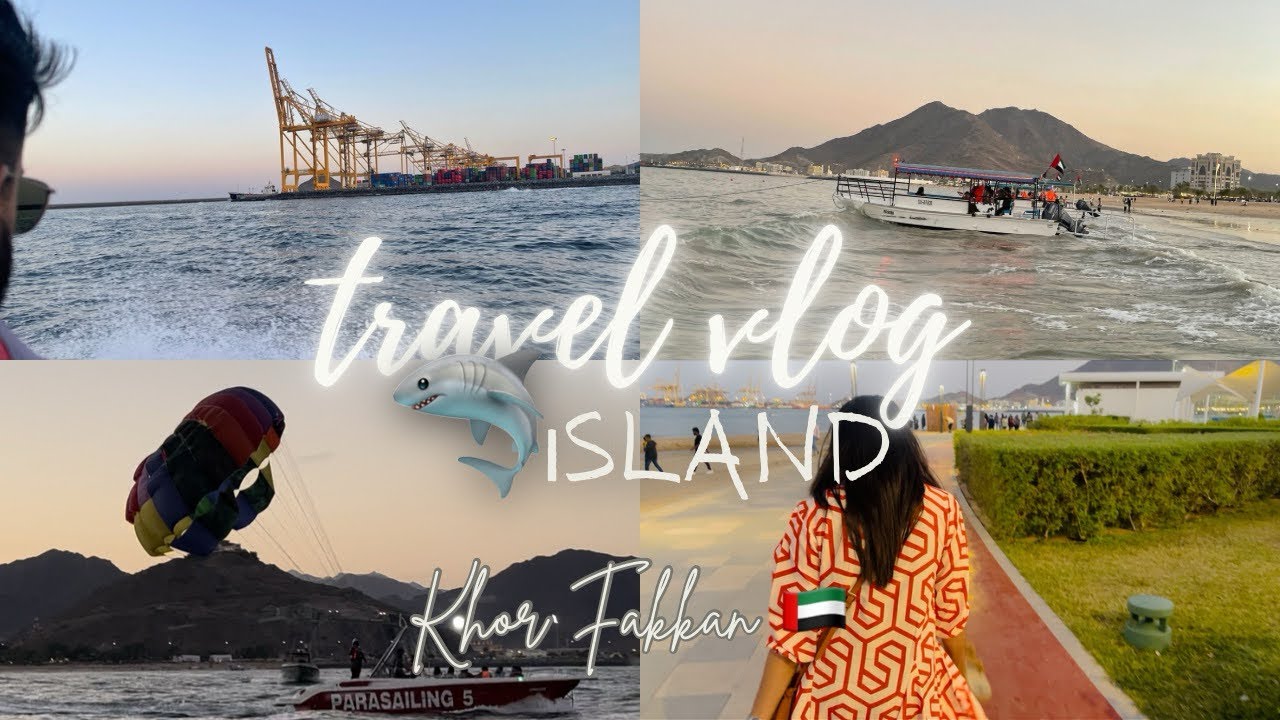 Shark Island Khorfakkan | Hidden Beach | Malayalam Vlog | Shafeena Basheer