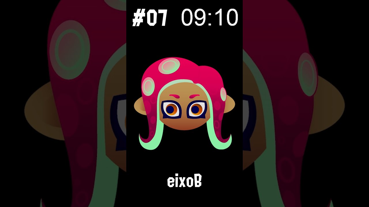 25 variaciones de sonido de octoling boxie en 45 segundos - Splatoon 2 - 