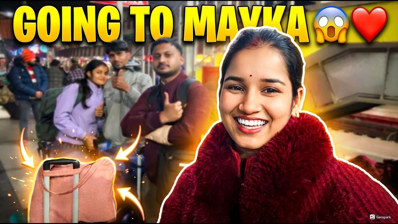 Fun Trip to Mayka in UP | Full Travel Vlog | Bhagat Family Vlogs