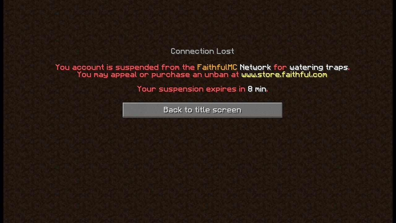 Minecraft FaithfulHCF #1 &mdash; Меня забанили?! (Карта 6)