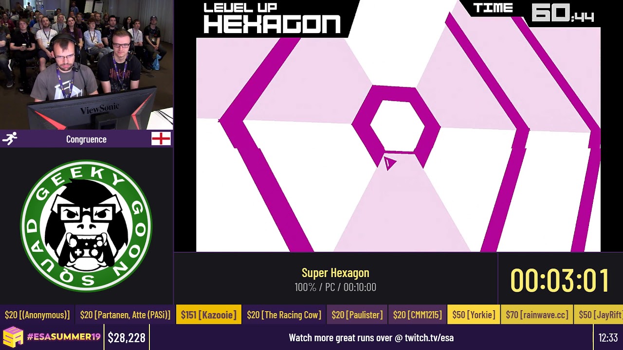 Super Hexagon [100%] by Congruence - #ESASummer19