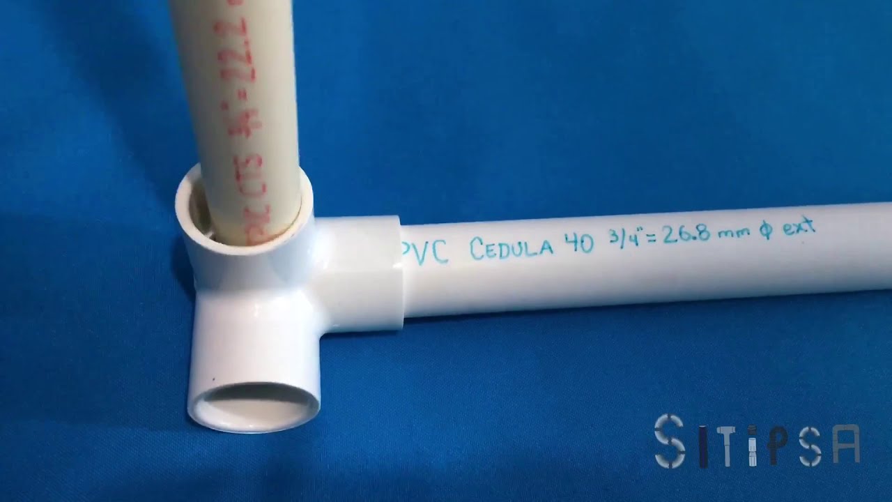 Pvc c&eacute;dula 40 y Cpvc cts Son compatibles ??