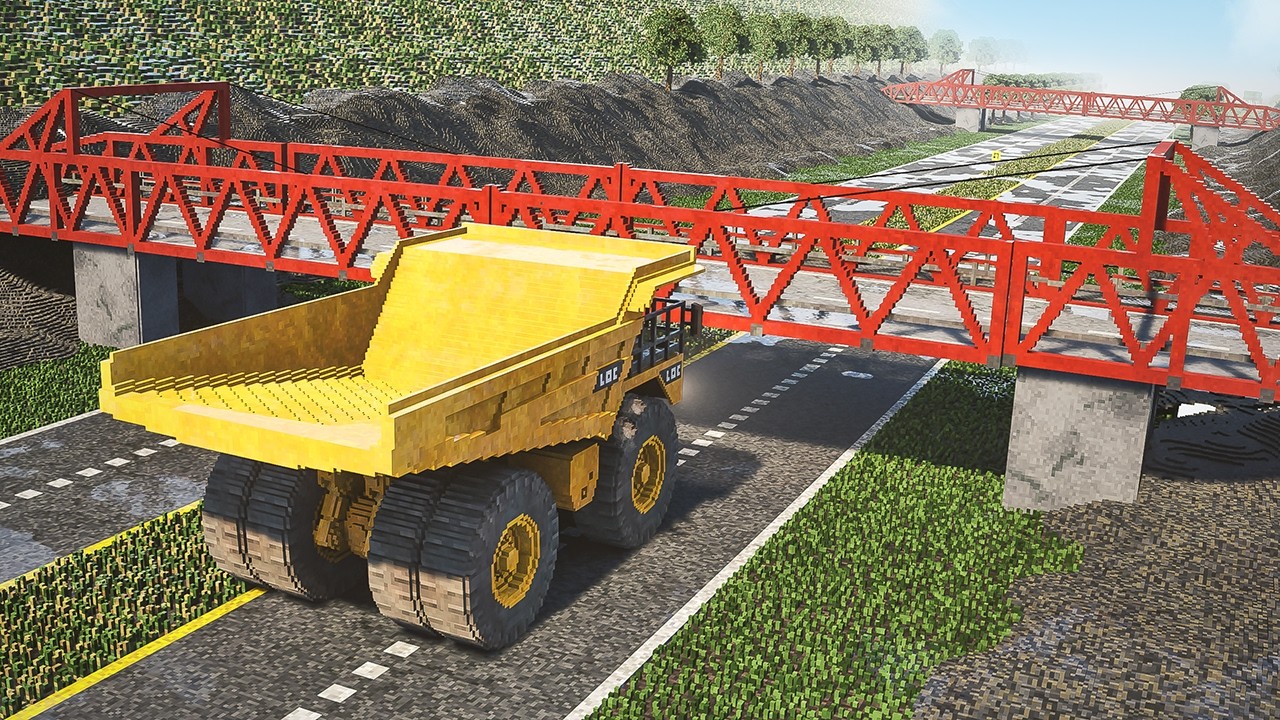 Big Haul Truck vs Obstacles | Teardown Physics