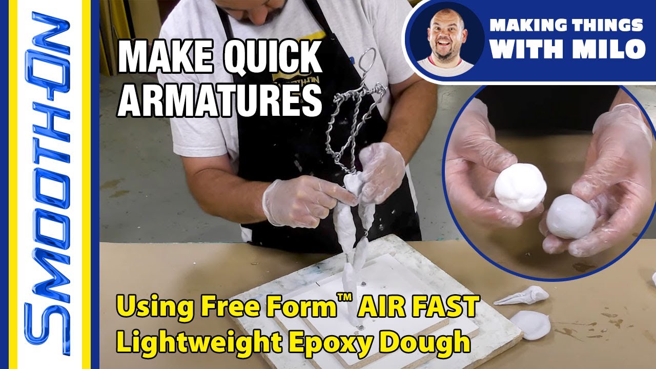 How To Make a Sculpting Armature Quickly With Free Form™ AIR FAST Epoxy Putty