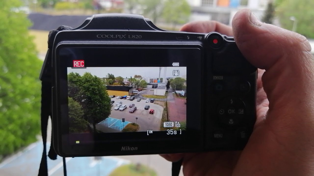 Nikon Coolpix l820 sprawdzenie działania urządzenia