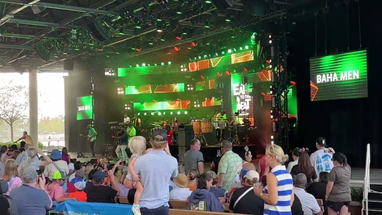Baha Men Who Let The Dogs Out live at Disney Epcot Eat to the Beat 2025