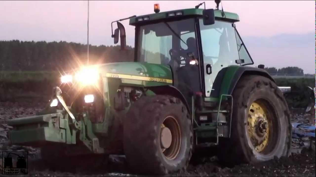 Pure sound Plowing with a John Deere 8200 and Fendt 818 !!
