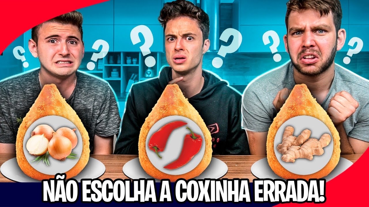 NÃO ESCOLHA A COXINHA ERRADA! - Desafio
