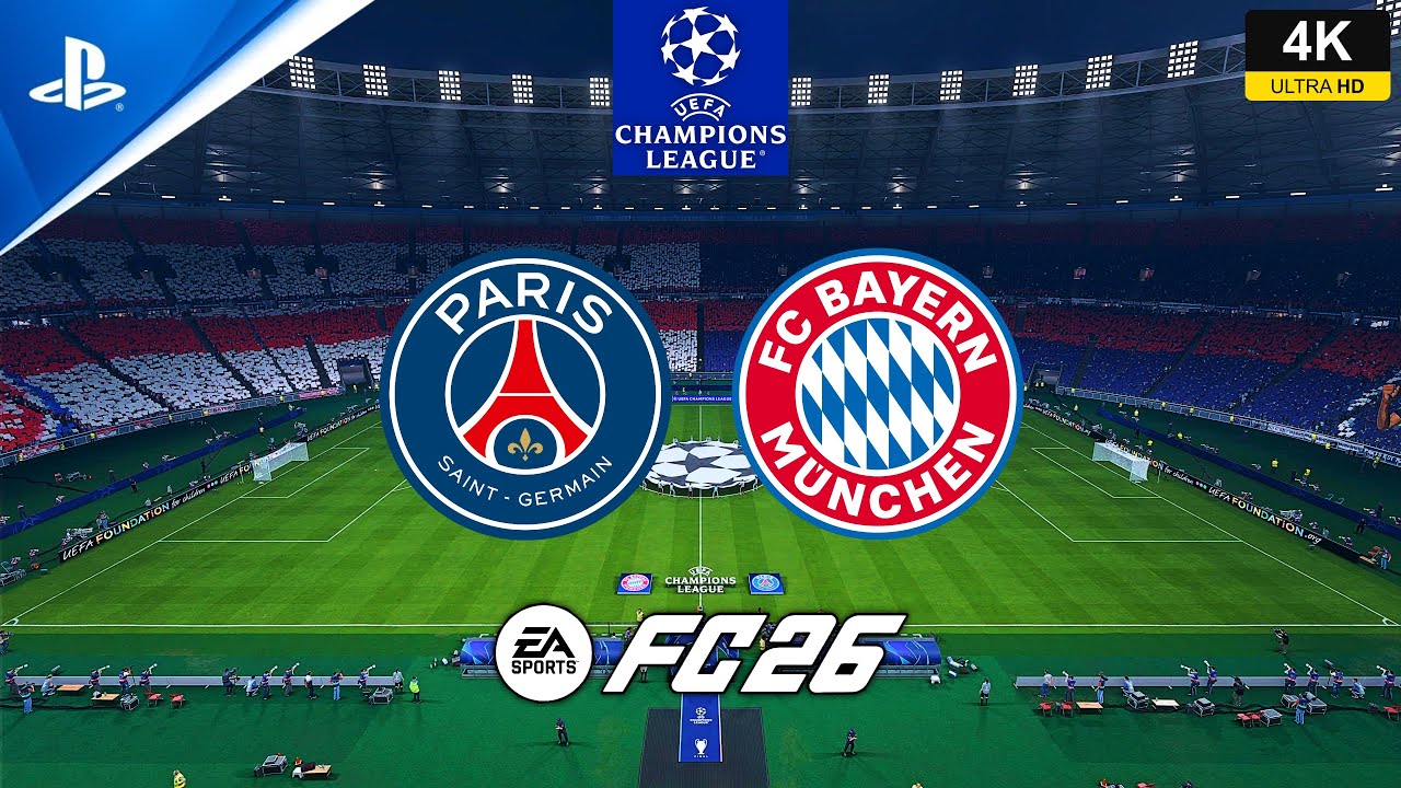 FC 26 - PSG vs Bayern Munich - Final UCL - gameplay ps5 4K español latino