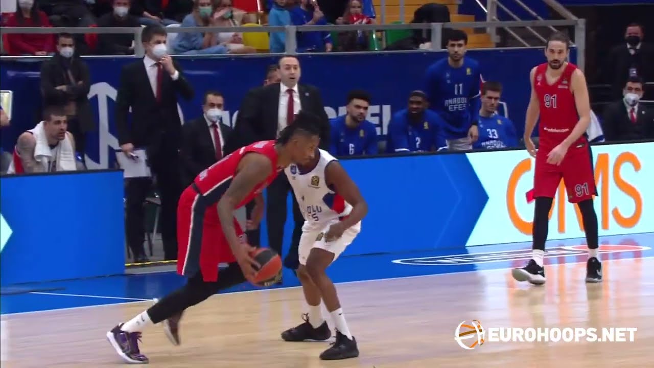 CSKA Moscow - Anadolu Efes Istanbul 97-99: Rodrigue Beaubois (22 points on 7/13 3PT)