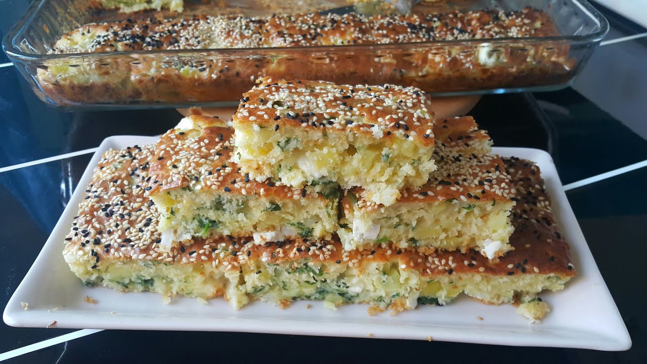 BÖREK TADINDA PATATESLİ KEK✔