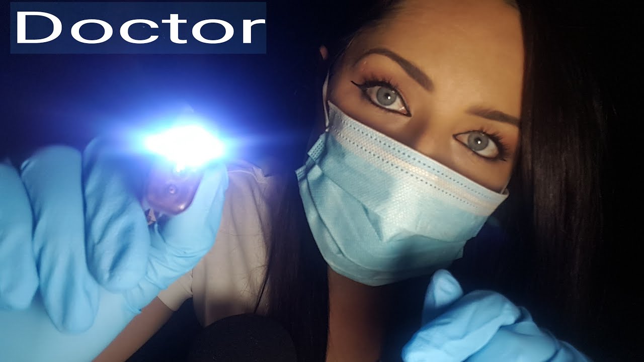 ASMR Doctor Roleplay - Treating your Wound ,medical Latex gloves