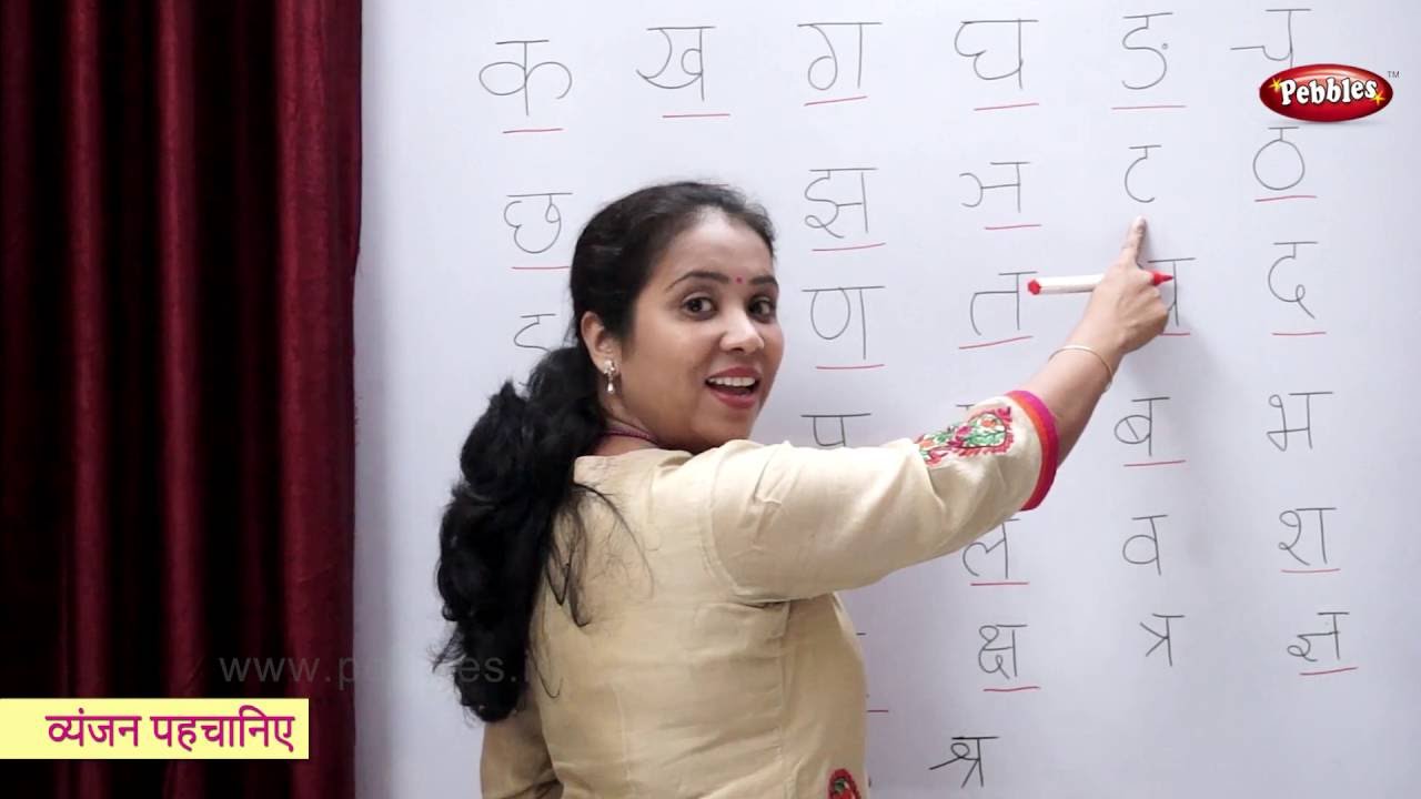 Learn Hindi Varnamala | हिन्दी व्यंजन | Learn Hindi Vyanjan | Learn to Recognize Hindi Alphabets