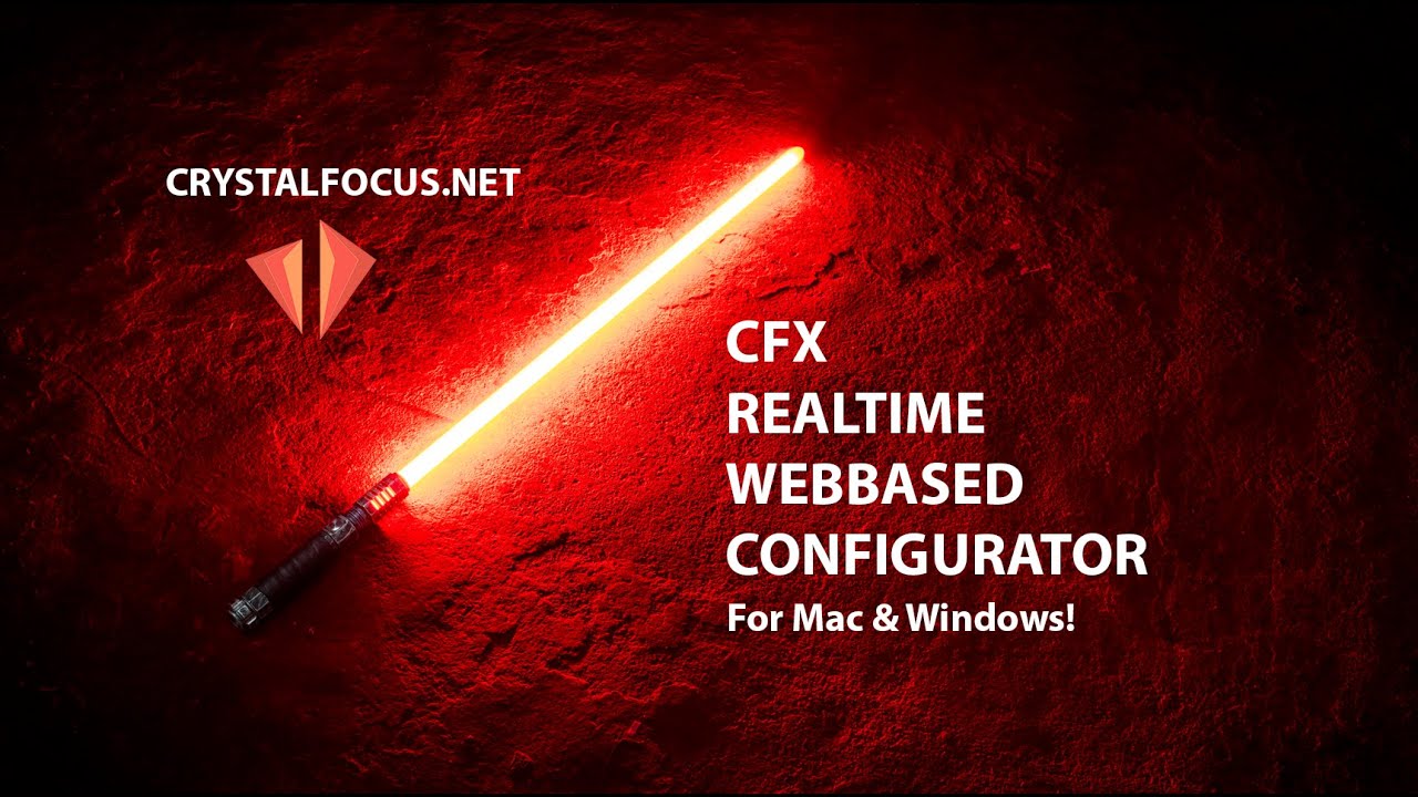 How to enable the realtime webconfigurator on your CFX lightsaber!!!