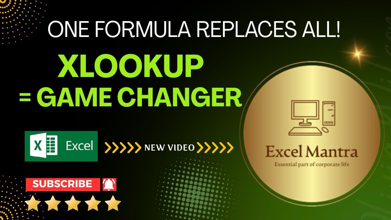 XLOOKUP in Excel | Excel Mantra |