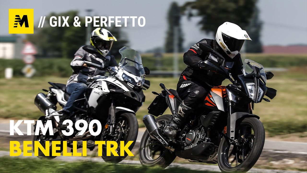 Benelli TRK 502X vs KTM 390 ADV. TEST: la più venduta contro l'ultima arrivata!
