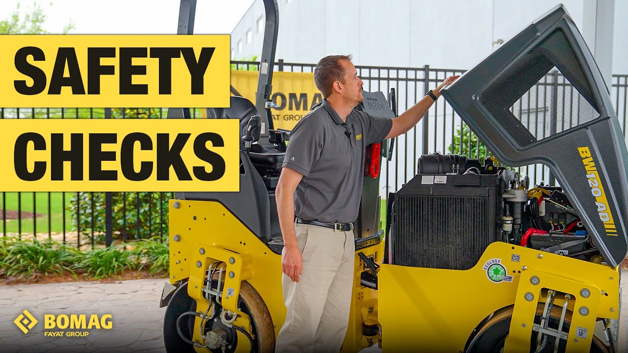 Do THIS before using your BOMAG LTR!