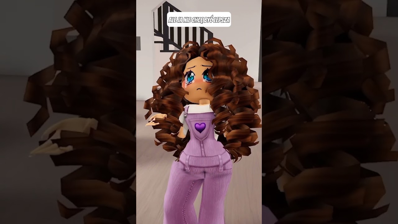 M&oacute;j tata ogolił wszystkie kręcone głowy w szkole&hellip; tylko po to, żeby uczynić mnie #roblox #shorts