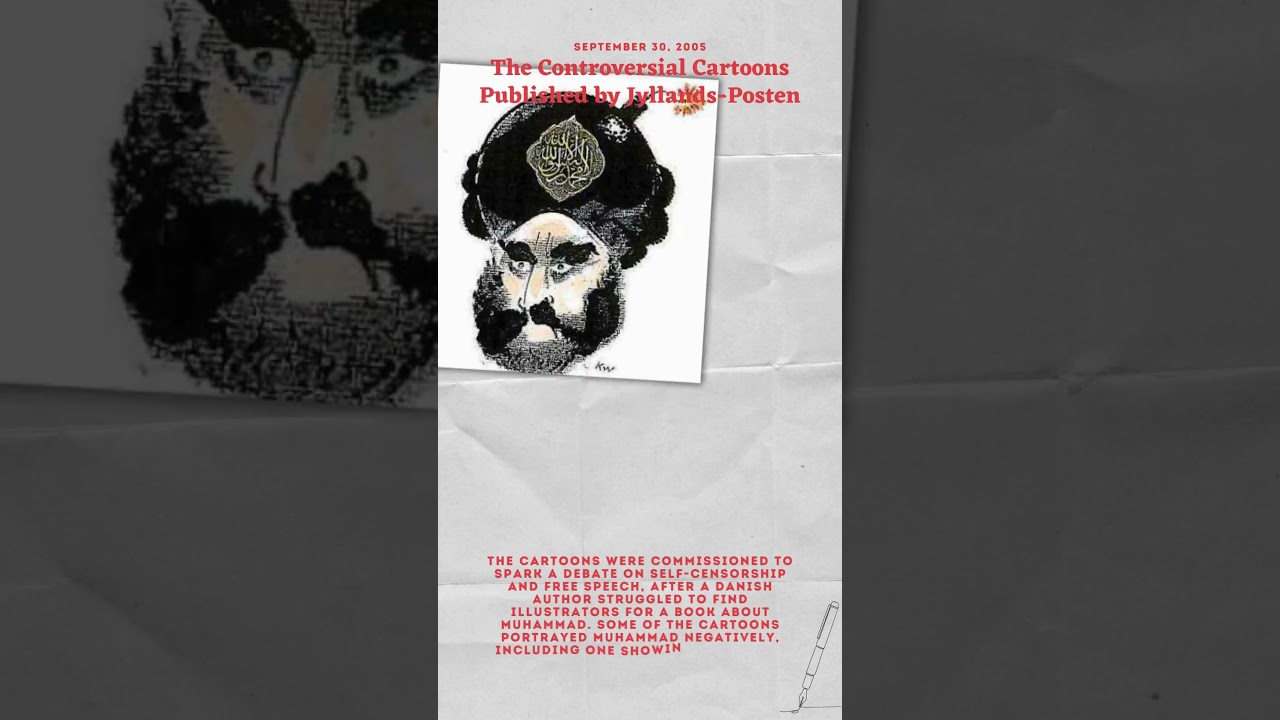 On This Day:  September 30, 2005: The Controversial Cartoons Published by Jyllands-Posten