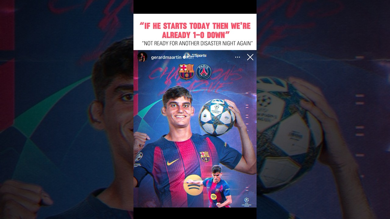 I'm scared Ngl | BARCELONA VS PSG 