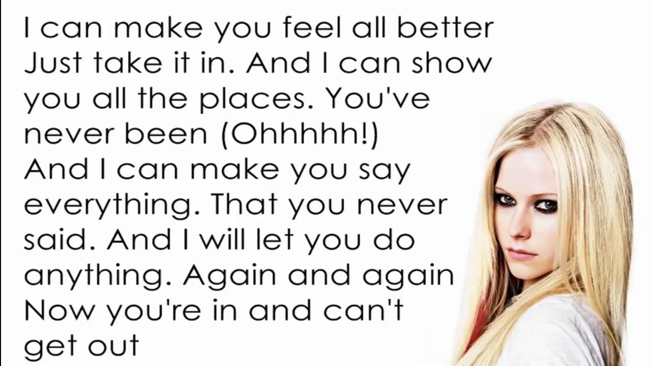Avril Lavigne - Hot [Lyrics/Letra]