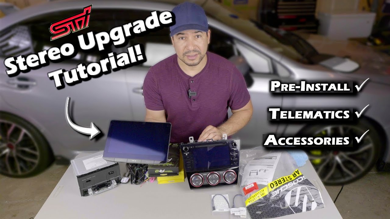 WRX STI Head Unit Upgrade
