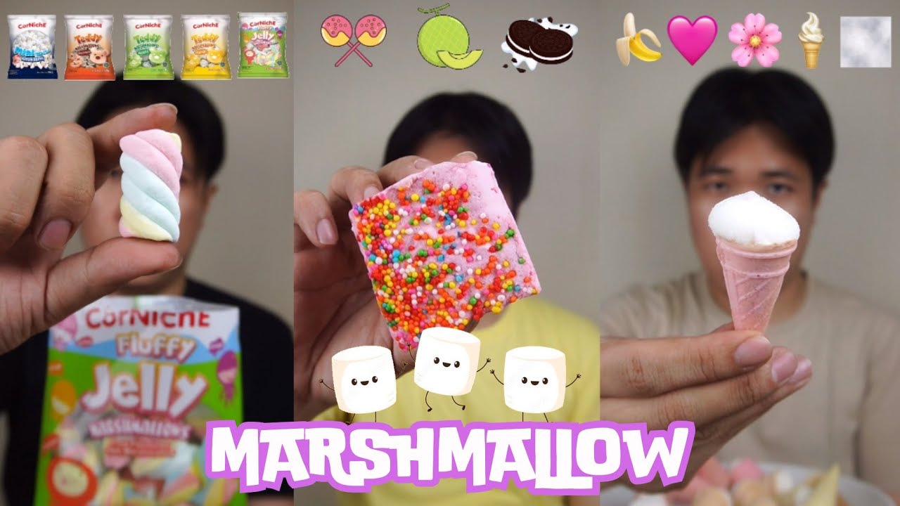 KOMPILASI MUKBANG BERBAGAI MACAM MARSHMALLOW