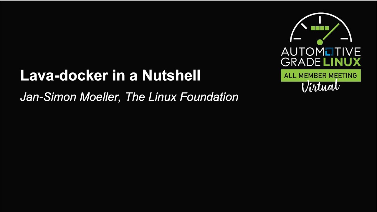 Lava-docker in a Nutshell - Jan-Simon Moeller, The Linux Foundation