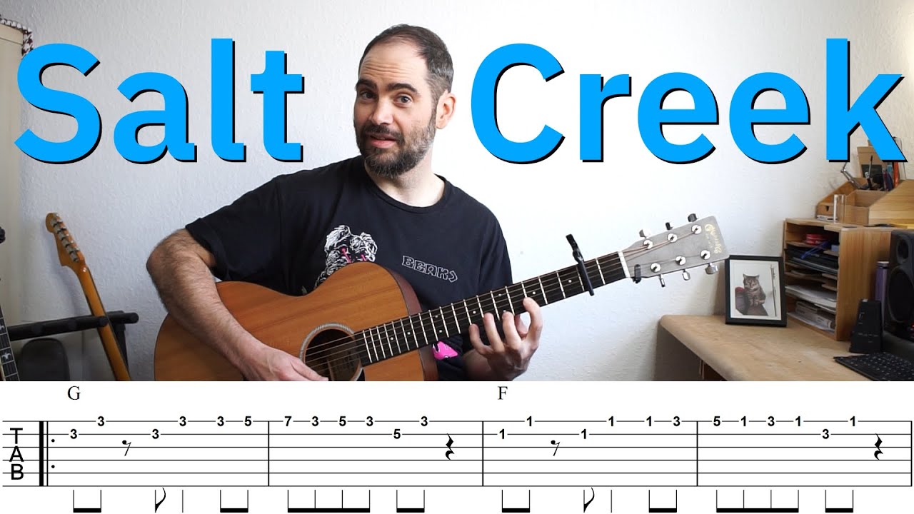 Salt Creek - A Lesson in Fiddling about on the Guitar