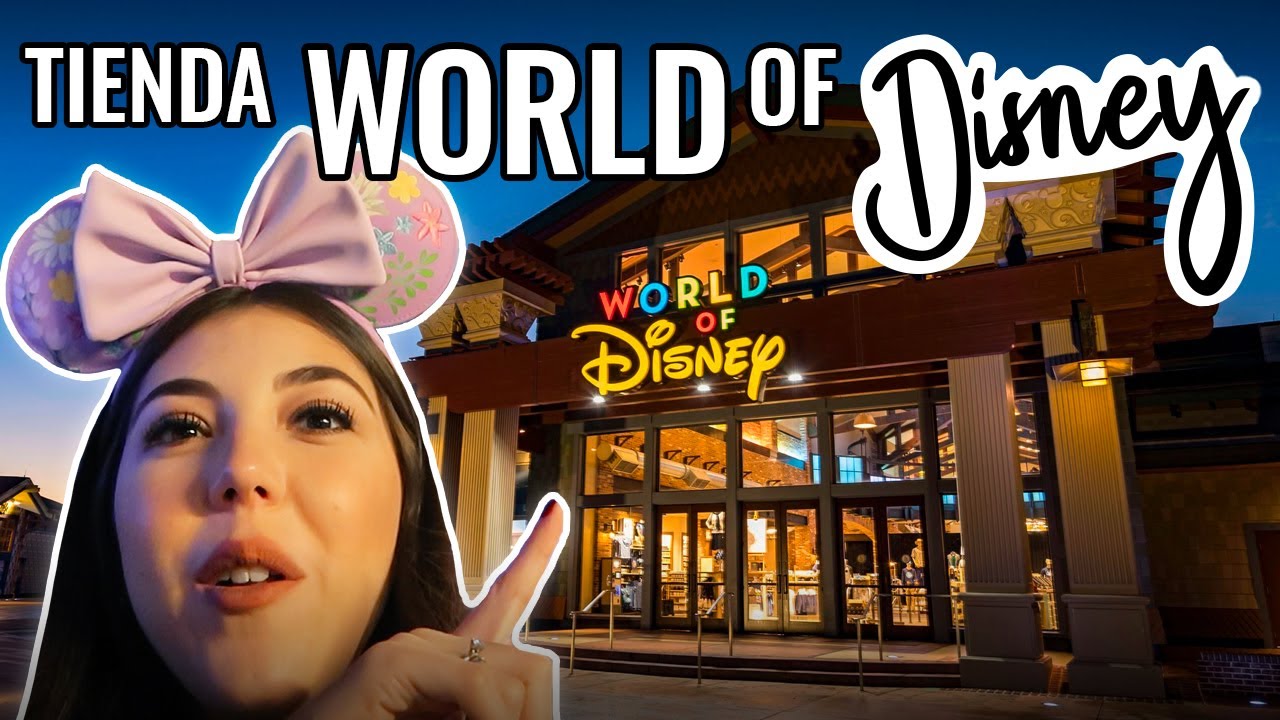 Recorriendo la tienda WORLD OF DISNEY 🤩 /Mi Viaje a Disney World 2022✈️