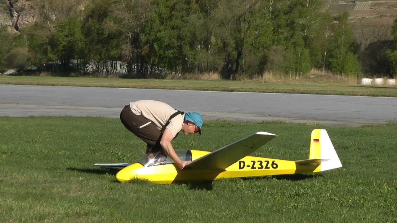 ASK-13 Glider /  Plywood Balsa Kit model