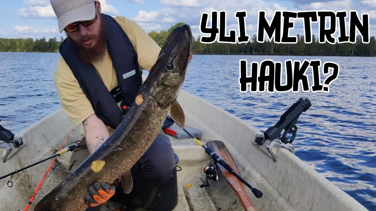 ENNÄTYS HAUKI PIENELLÄ VAAPULLA 