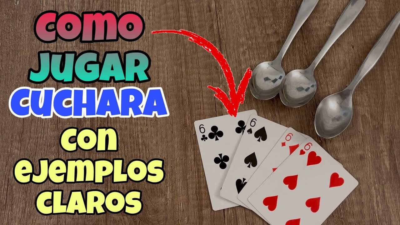 Como jugar cuchara con una baraja / como jugar baraja / como jugar cartas / como jugar poker #poker