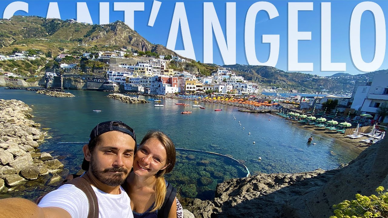 SANT'ANGELO D'ISCHIA fino alla SPIAGGIA DEI MARONTI - tra spiaggia, mare e fumarole - COSE DA VEDERE