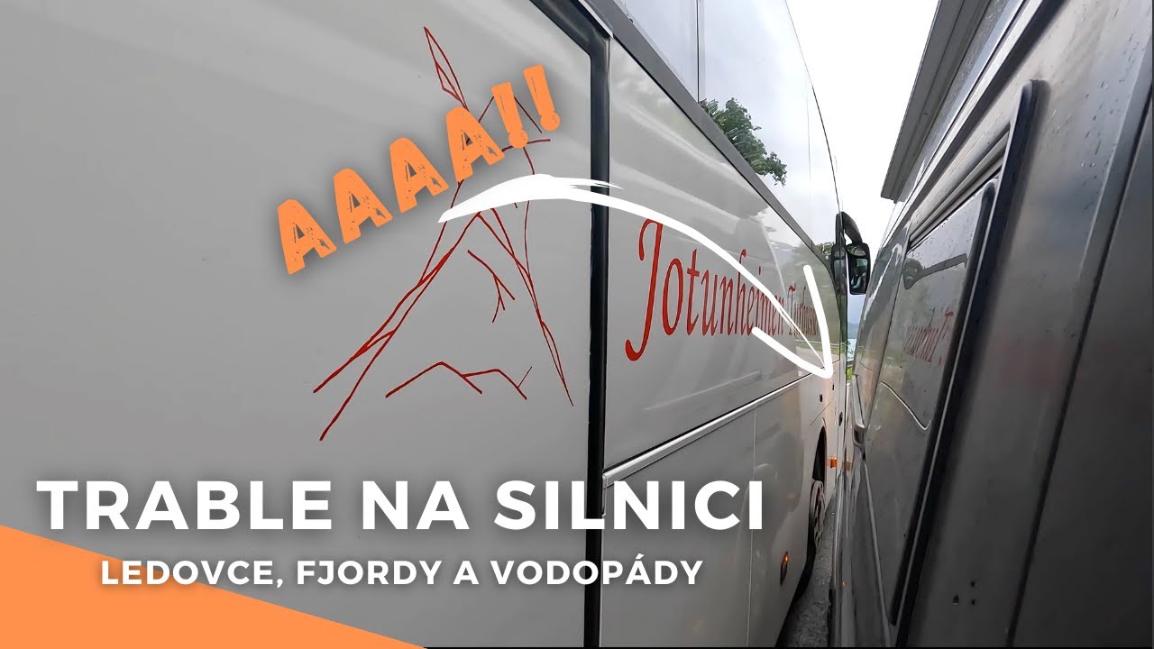Norské trable na silnici s obytkou, ledovce, fjordy a vodopády | Norsko obytkou