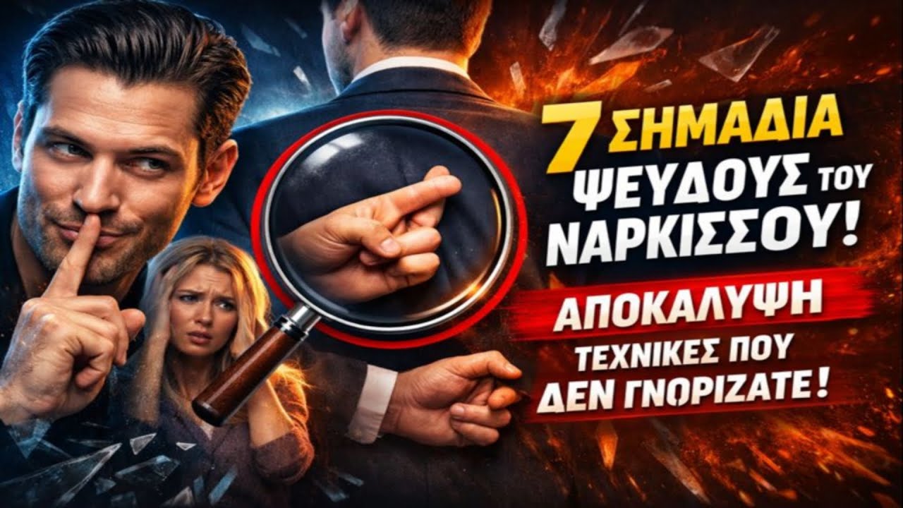 7 Σημάδια Ψεύδους του Νάρκισσου: Αποκαλύπτονται Τεχνικές που ΔΕΝ Γνωρίζατε