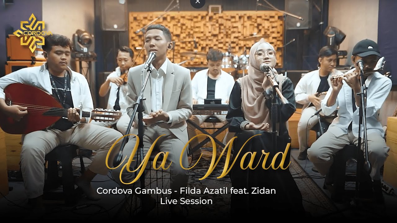 Ya Ward | Cordova Gambus Feat. Filda Azatil & Zidan | Live Music Cover